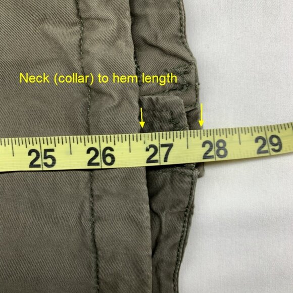 Hooded Bass Kaki Lined Coat Size Small. Rare in Canada! - Picture 8 of 15